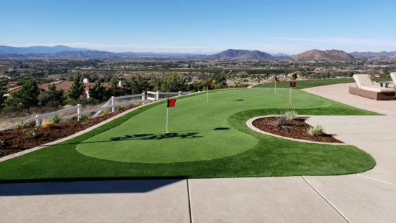 Temecula CA Putting Green Install by ProGreen SoCal